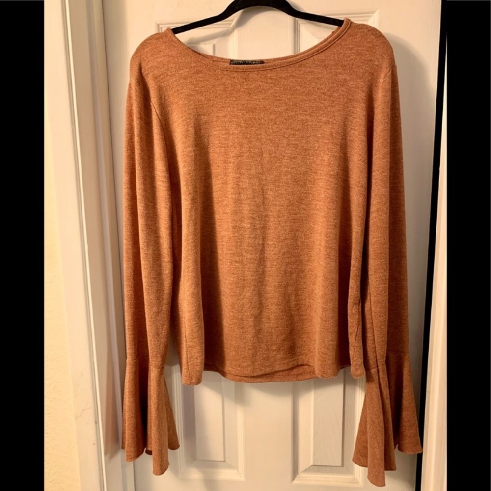 Forever 21+ Flared Sleeve Knit Top